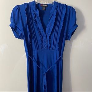 Blue Soft Mini Dress